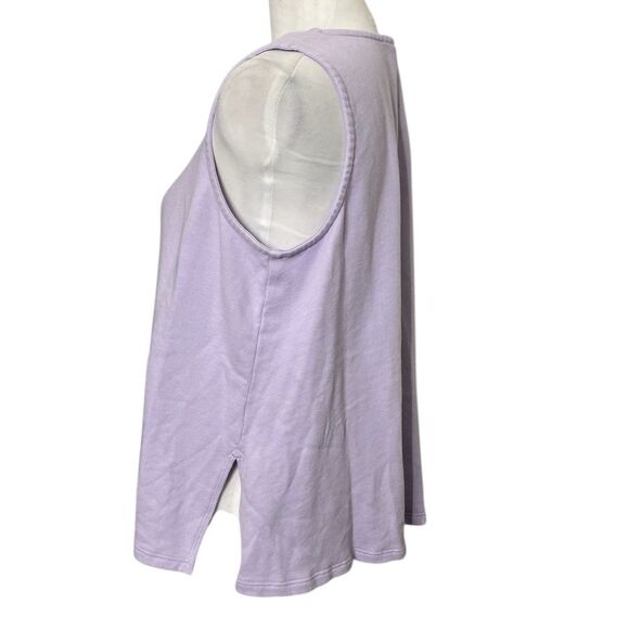 Eileen Fisher Lavender Tank Top Women’s Small Sleeveless Knit Casual Minimalist - Picture 5 of 6